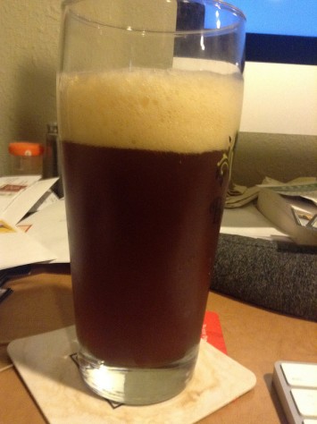 Fizzy amber ale
